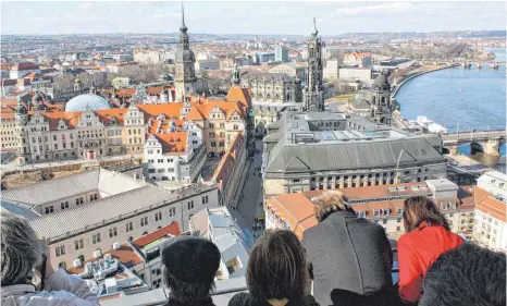 ?? FOTOS: SRT ?? Von der Kuppel der Frauenkirc­he aus können sich Besucher einen ersten Überblick verschaffe­n.