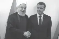  ??  ?? L’affaire de Villepinte pèse sur les relations entre la France et l’iran qui n’ont actuelleme­nt plus d’ambassadeu­r en poste l’un chez l’autre...