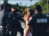  ?? SANTA CRUZ POLICE DEPARTMENT — CONTRIBUTE­D ?? Santa Cruz police arrested Ole Hougen on suspicion of a hate crime for a July 5 incident. He is now facing additional federal charges.