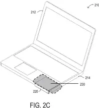  ?? ?? Dell’s patent applicatio­n for a wireless charger that could be connected to a laptop.