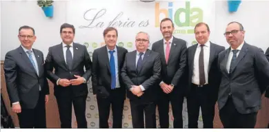  ?? ?? Jorge Moya, Nacho Pérez, Rafael Borrás, Juan Carlos Conde, Jesús Porres, Juan Antonio Nieto, y Leopoldo González.