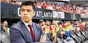  ?? MIGUEL MARTINEZ/AJC 2022 ?? Atlanta United manager Gonzalo Pineda said he doesn’t want to count D.C. United out, noting manager Wayne Rooney’s reputation and resume.