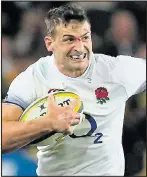  ??  ?? FAST LEARNER: England wing Jonny May has been out to the States to get ‘quicker and smarter’ before the start of the season