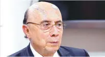  ?? SERGIO LIMA / AFP PHOTO ?? Meirelles disse que não ha decisão sobre elevação de tributos