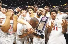  ?? HAYNE PALMOUR IV U-T ?? SDSU won the Mountain West regular-season title and was 30-2 as it prepared for the NCAA Tournament, only to have it canceled.