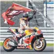  ?? FOTO: AFP ?? Auch in Buriram eine Klasse für sich: Marc Márquez, MotoGP-Erster.