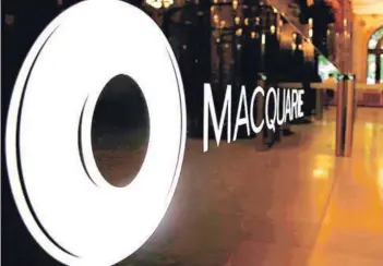  ??  ?? Grupo Macquarie Infraestru­cture.