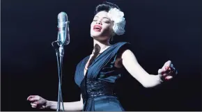  ?? Takashi Seida / AP ?? Andra Day in "The United States vs Billie Holiday."