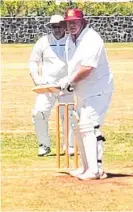  ?? Photo / Supplied ?? Pete Lawry got 14 runs for Rosetown Rogues before being caught.