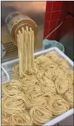  ?? ?? Freshly made pasta, soups, sauces and gelato are staples at Ventimigli­a Italian Foods.