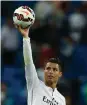  ??  ?? RONALDO: ‘Physique of a 27-year-old’