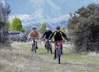  ?? PHOTO: CHRISSI PETTIT ?? Pedal power . . . Mt Aspiring College year 9 pupil Jacob Toomey during the mountain bike section of the Get2Go adventure race.