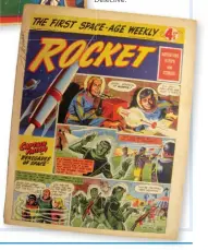  ??  ?? RIGHT Rocket Comic featuring
Captain Falcon.