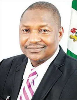  ??  ?? Abubakar Malami ( AGF)