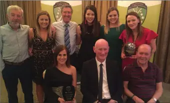 ??  ?? The Wicklow crew with special guest Brian Cody.