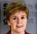  ??  ?? Nicola Sturgeon ‘We are right now in a very fragile situation’