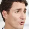  ??  ?? Justin Trudeau