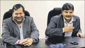  ??  ?? Dodge: Ajay and Atul Gupta used banks to launder their money, but the banks’ role is questionab­le. Photo: Muntu Vilakazi/ City Press/Gallo Images