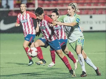  ?? FOTO: EFE ?? El conjunto rojiblanco no pudo con el potente equipo alemán