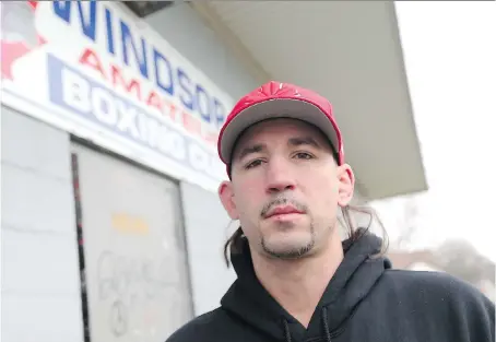  ?? JASON KRYK ?? Two-time Olympic boxer Adam Trupish, seen here Tuesday outside the Windsor Amateur Boxing Club, is asking for the return of a lifetime collection of over 2,000 photos that were stolen earlier this week. “It’s your life … they took a guy’s life,”...