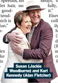  ?? ?? Susan (Jackie Woodburne) and Karl Kennedy (Alan Fletcher)