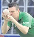  ??  ?? In line: Barry Kane is targeting a shock win for Dunluce