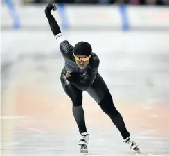  ?? Picture: AFP ?? US speed skater Erin Jackson, who made the Olympics after just four months on ice, is proof that following your passion can succeed.