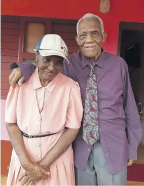  ?? (Photos: Candiece Knight) ?? James and Marrian Taylor have been married for 65 years.