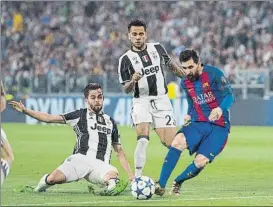  ?? FOTO: PERE PUNTÍ ?? Messi, ante la Juve en la final de Champions 2015 Un año después hubo oferta