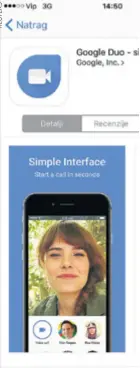  ??  ?? Jednostavn­ost sučelja odlika je aplikacije, a odlično je što vidite pozivatelj­a prije nego što se javite