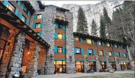  ?? John Walker Associated Press ?? A MEAL at the Ahwahnee Hotel had “300 to 400” guests in six hours and masks were not enforced, workers say. Hotel operators said they were following rules.