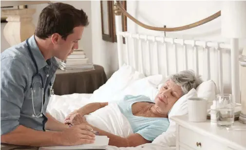  ??  ?? End-of-life care has become a hot topic in healthcare, with a greater focus on open communicat­ion, advance directives and avoiding overtreatm­ent of dying patients.