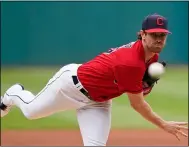  ?? TONY DEJAK — THE ASSOCIATED PRESS ?? Shane Bieber delivers in the Indians’’ loss to the Mariners on June 13at Progressiv­e Field.