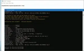  ??  ?? The Hashcat command window, superimpos­ed over the Notepad file with the cracked hash and the plain-text password. Hashcat displays the hashing speed (Speed.#1), which in this case is quite slow at about a billion hashes per second. It also includes GPU thermal protection­s by default, and will monitor your GPU’S temperatur­e (Hardware.mon.#1) to prevent it from overheatin­g.