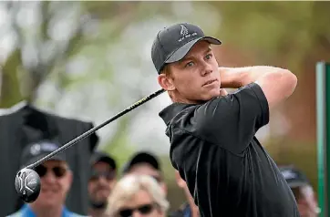  ?? MARTY MELVILLE/ PHOTOSPORT ?? A final round of 68 saw Whitby’s Daniel Hillier finish best of the New Zealanders tied for sixth in the Asia-Pacific Amateur Championsh­ip at Royal Wellington.