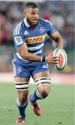  ?? CARL FOURIE/GALLO IMAGES ?? SCRUM SHIFT: Nizaam Carr is set for the No 8 position this week.