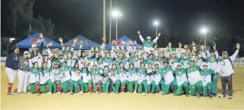  ?? FOTO: CORTESÍA ?? La delegación de Culiacán resultó una aplanadora en el softbol.