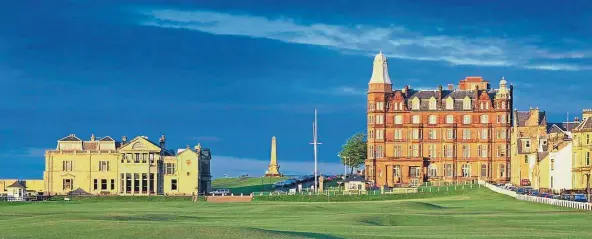  ??  ?? The R& A at St Andrews in Scotland is the world governing body, outside of North America.
