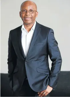  ?? Picture: Masi Losi ?? Mteto Nyati, CEO of ICT company Altron, says fibre networks and high-frequency availabili­ty are both being held back.