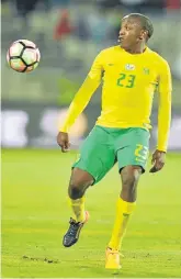  ??  ?? Former Cape Town City striker Lebogang Manyama has found a new home in Turkey