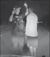  ?? ASSOCIATED PRESS FILE PHOTO ?? In a still image taken from video provided by the Jupiter Police Department, Tiger Woods undergoes a field sobriety test on May 29.