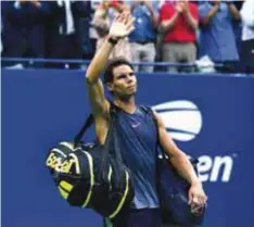  ?? | GETTY IMAGES ?? Rafael Nadal se lesionó en el pasado US Open cuando jugaba las semifinale­s.