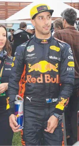  ?? HOPEFUL: Daniel Ricciardo at the Australian Grand Prix. ??