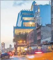  ?? Whitney Museum ?? THE WHITNEY fits seamlessly with the spiffed-up industrial ambience of its neighborho­od.