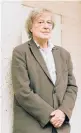  ?? DANIEL DORSA/THE NEW YORK TIMES ?? Biographer Hermione Lee’s life of Stoppard follows her works about Virginia Woolf, Edith Wharton and others.