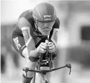  ?? MARCIO JOSE SANCHEZ/ASSOCIATED PRESS ?? Tejay Van Garderen, 2nd at the Tour of California, is looking to help teammate Richie Porte win the Tour de France.