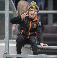  ??  ?? Ian O’Donoghue from Killarney in high spirits ahead of last Sunday’s County Senior Football Final in Austin Stack Park
Photo by Domnick Walsh / Eye Focus