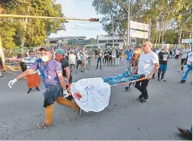  ?? ESTEBAN FÉLIX/AP ?? En la manifestac­ión en Managua hubo al menos un muerto.