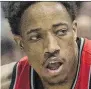  ??  ?? DeMar DeRozan