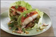  ?? Family Features ?? Spicy Alaska Sablefish in Lettuce Cups